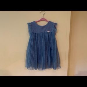 Blue mayoral kids dress.